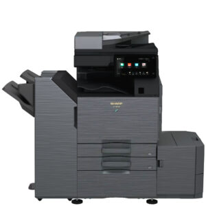 Sharp BP-50C26 w/ 2 trays, 1K Sheet Finisher, and Large Capacity Cassette