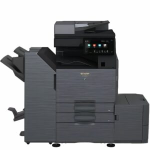 Sharp BP-50C26 w/ 2 trays, 1K Booklet Finisher, and Large Capacity Cassette