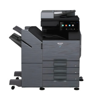 Sharp BP-50C26 w/ 3 trays and 1K Sheet Finisher