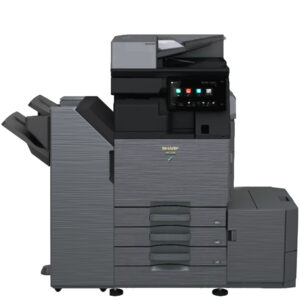 Sharp BP-50C26 w/ 3 trays and 1K Sheet Finisher, and Large Capacity Cassette