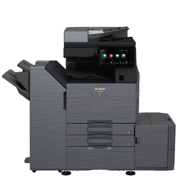 Sharp BP-50C45 w/ 2 trays, 1K Sheet Finisher, and Large Capacity Cassette