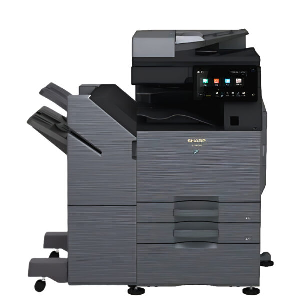 Sharp BP-50C65 w/ 2 trays and 3K Sheet Finisher