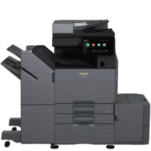 Sharp BP-50C45 w/ 2 trays, 3K Sheet Finisher, and Large Capacity Cassette